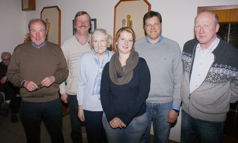 Der Vorstand (2012) des Heimatvereins